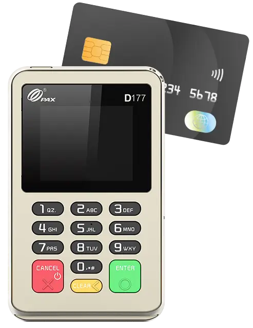 Terminal de paiement mPOS PAX D177